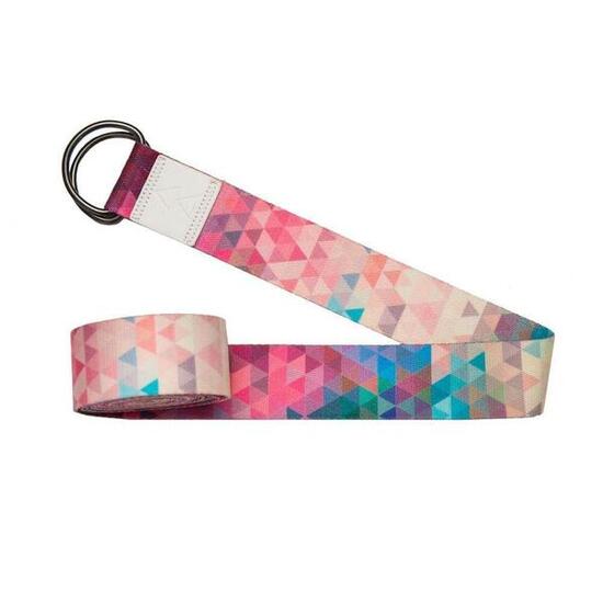 Sangle de yoga en coton Kurma 240 cm - Bleu marine