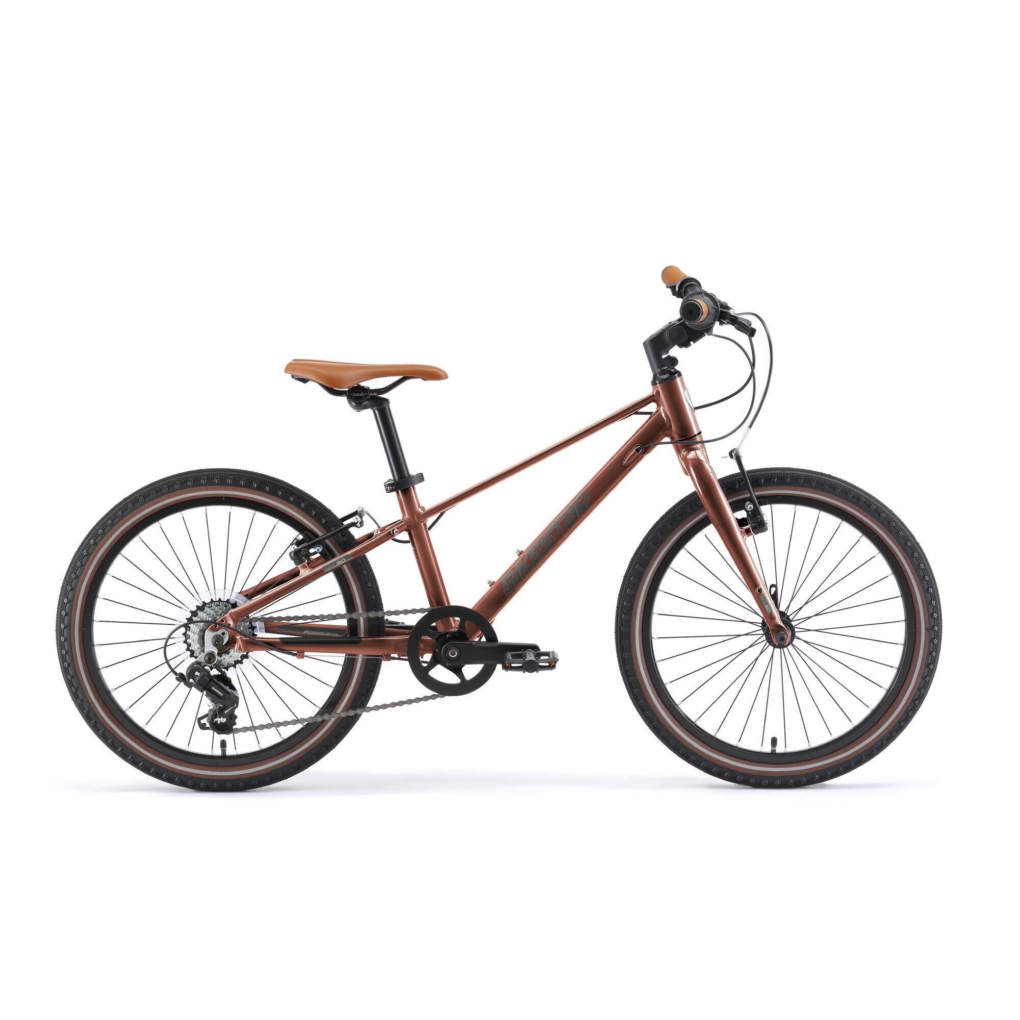 Velo 20 pouces VTC enfant 6 ans tres leger BIKESTAR Decathlon