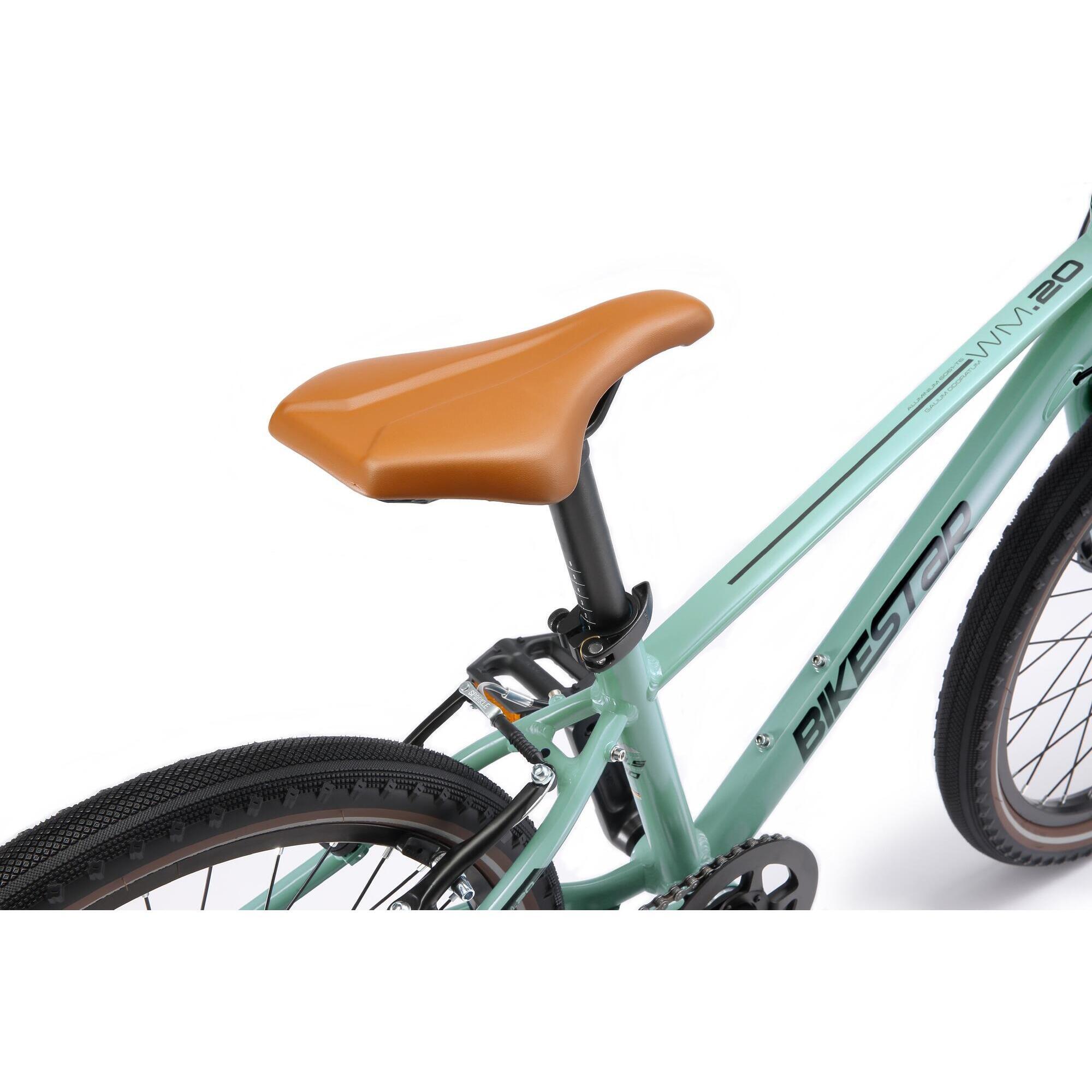 Velo 20 pouces VTC enfant 6 ans tres leger BIKESTAR Decathlon