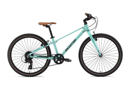 Vélo de ville 24" pour enfants 9 ans, VTC en aluminium léger 9 kg, 8 vitesses