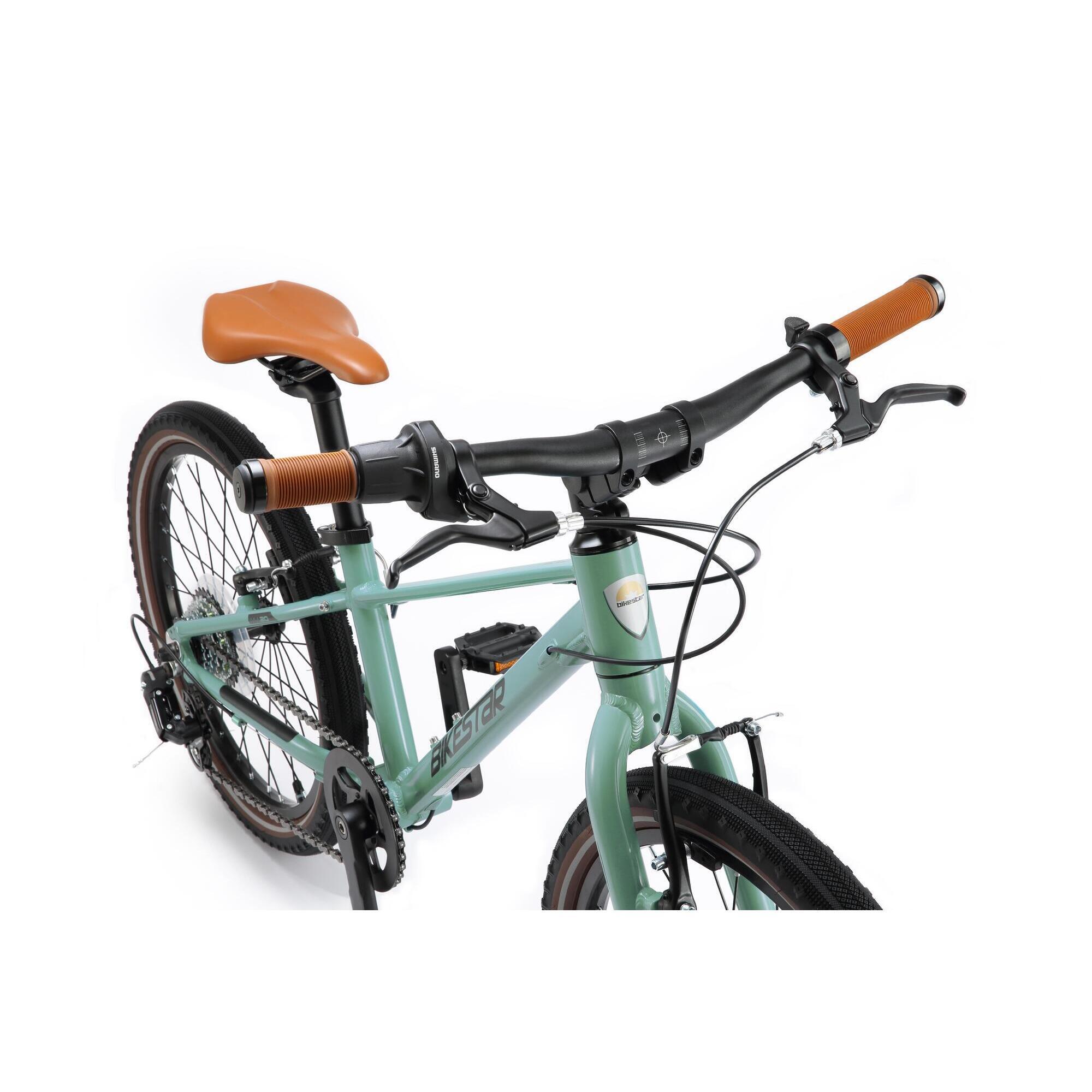 Velo 20 pouces VTC enfant 6 ans tres leger BIKESTAR Decathlon