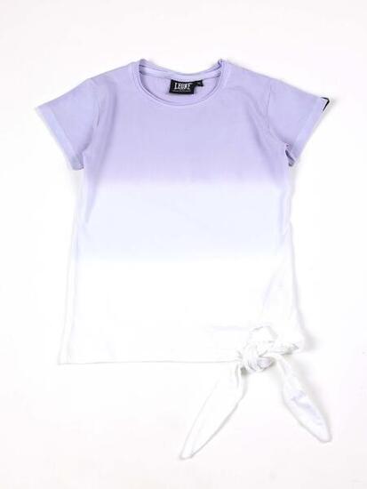 T-shirt à manches courtes en coton Leone Bright pour fille