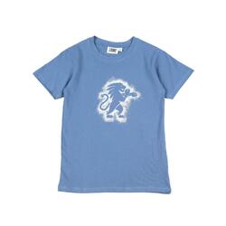 Leone Tie Dye katoenen T-shirt met korte mouwen voor kinderen