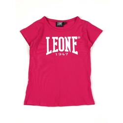 T-shirt manches courtes en coton fille Leone Multicolore