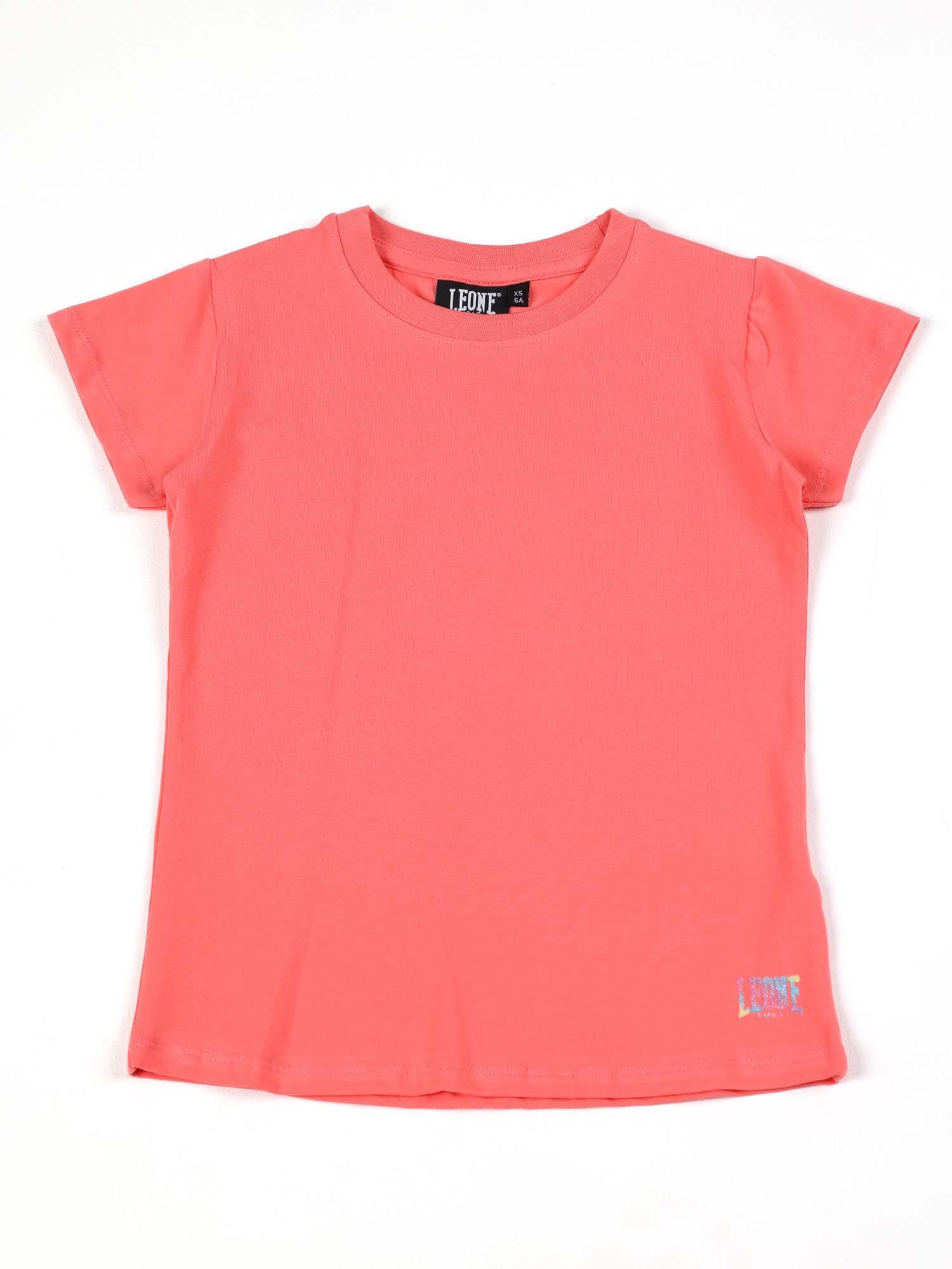 T-shirt a maniche corte da bambina in cotone Leone Bright |  Leone 1947 Apparel