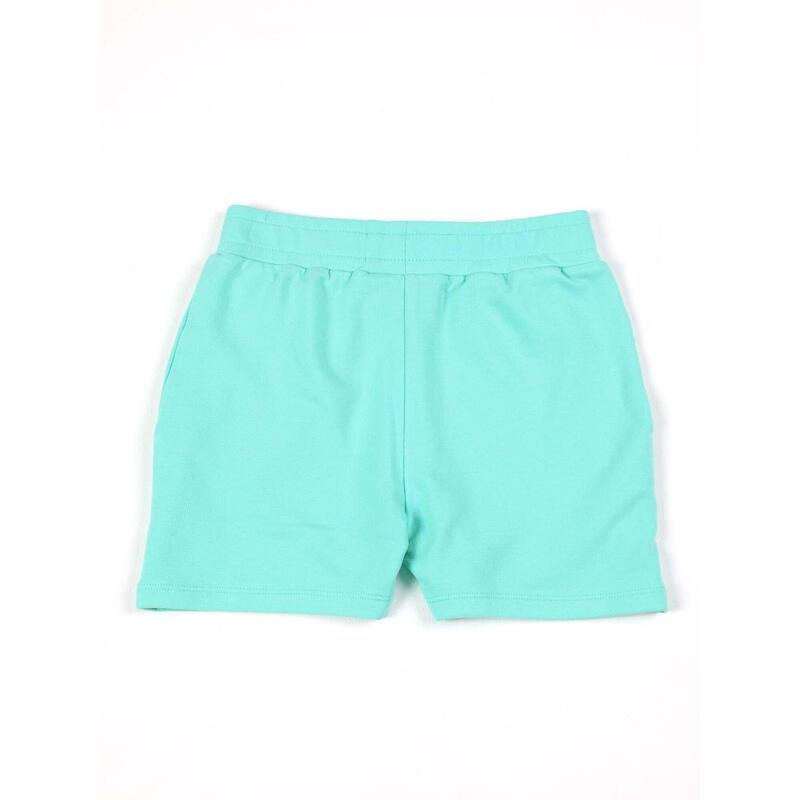 Short de sport fille Leone Bright en coton stretch