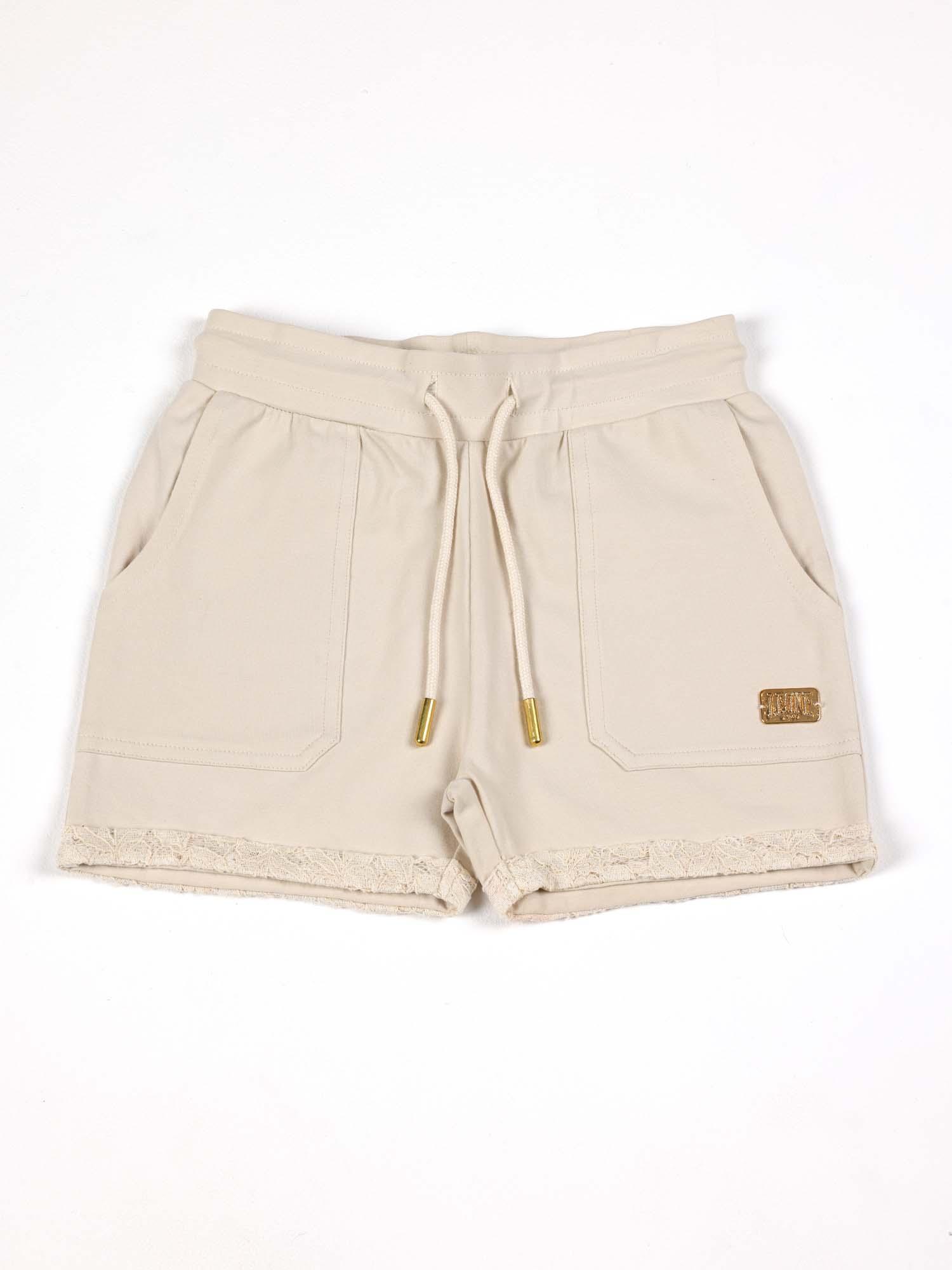 Short fille en coton stretch Leone Lace 1/2