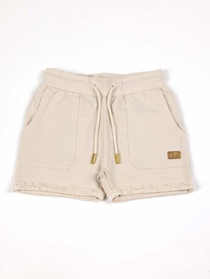 Short fille en coton stretch Leone Lace