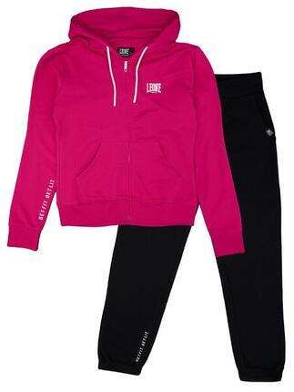 Survêtement fille sans sweat-shirt avec capuche et zip Leone Multicolore