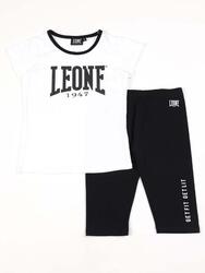 Ensemble complet fille avec t-shirt et legging Leone Multicolor