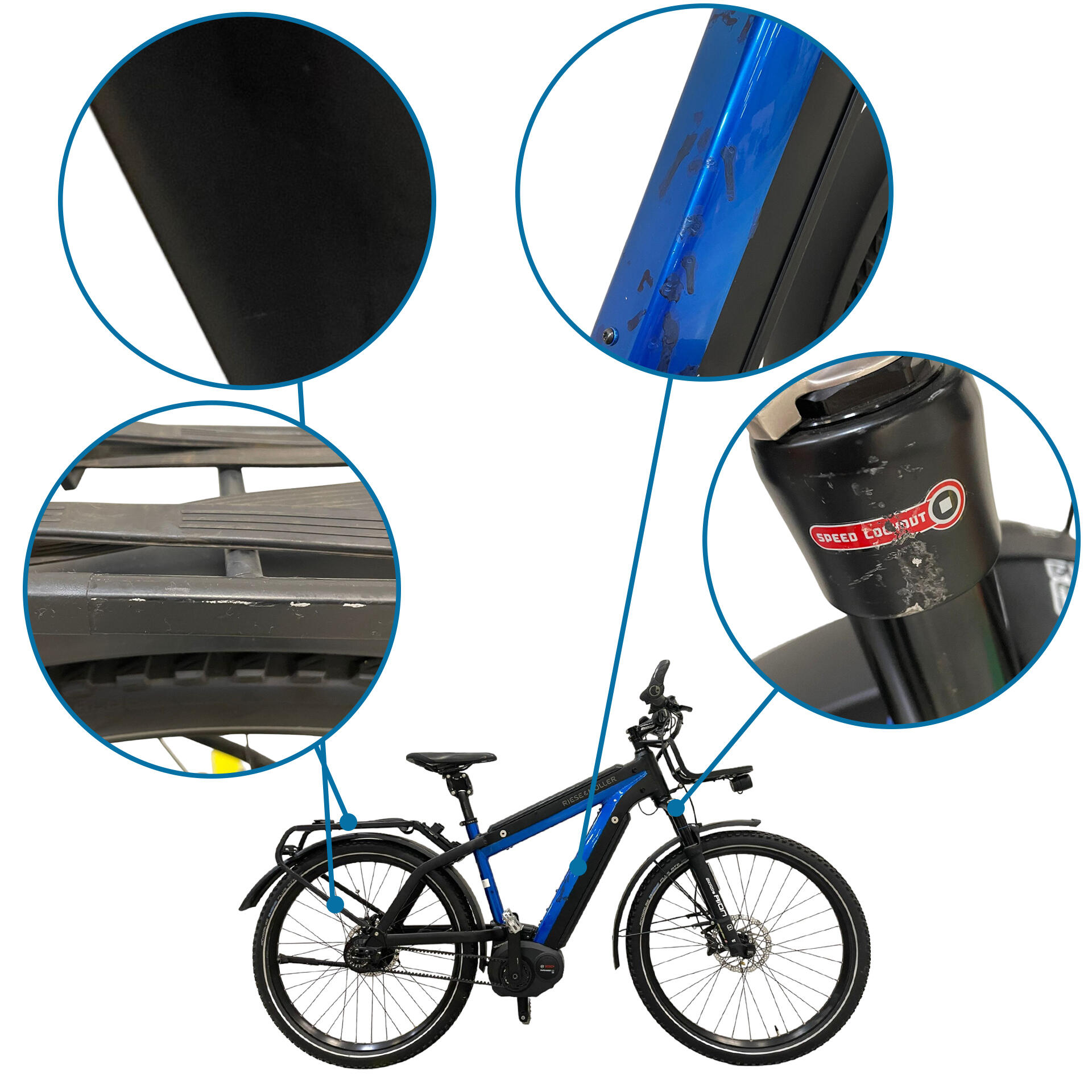 Tweedehands - Elektrische fiets - Riese&Müller Supercharger GX Rolhoff 5/5