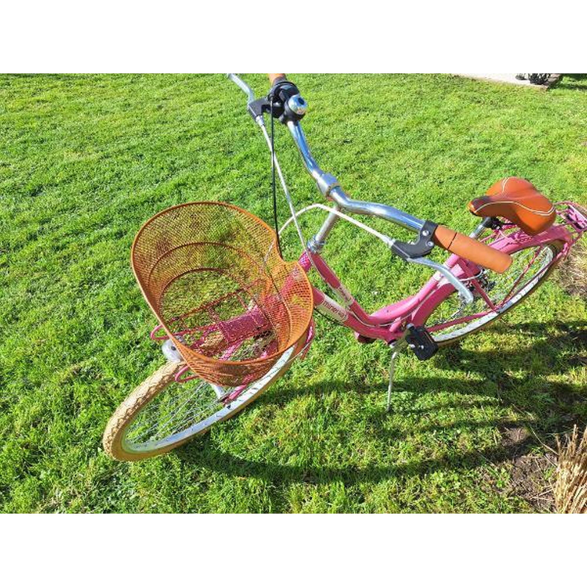 C2C - Roze Minerva fiets 14 inch