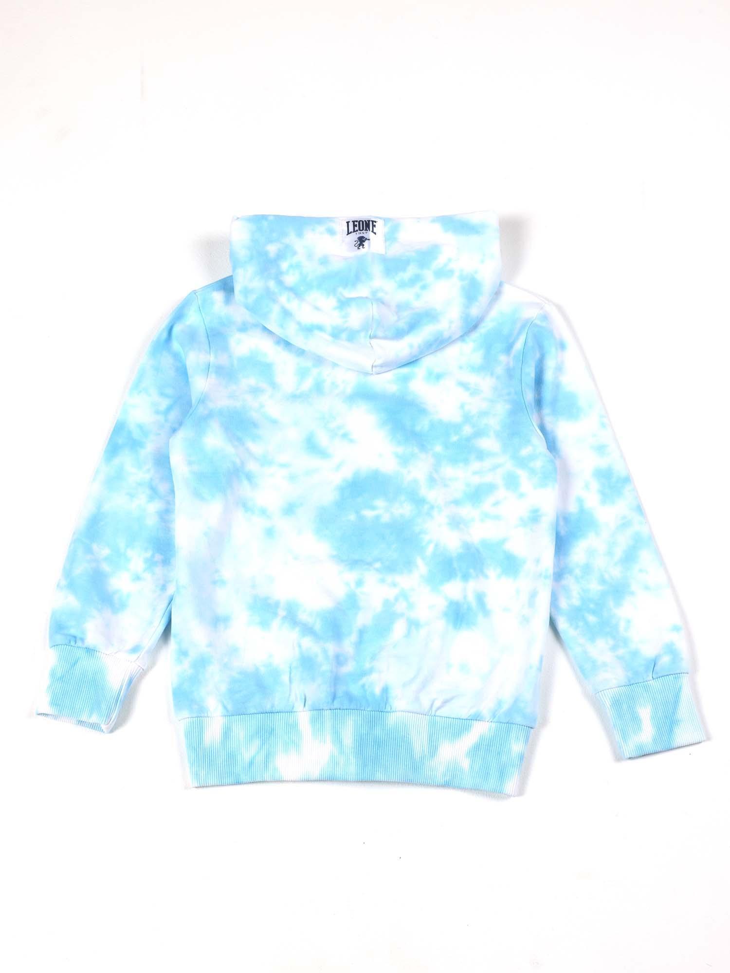 Sweat à capuche zippé Leone Tie Dye pour garçons 2/2