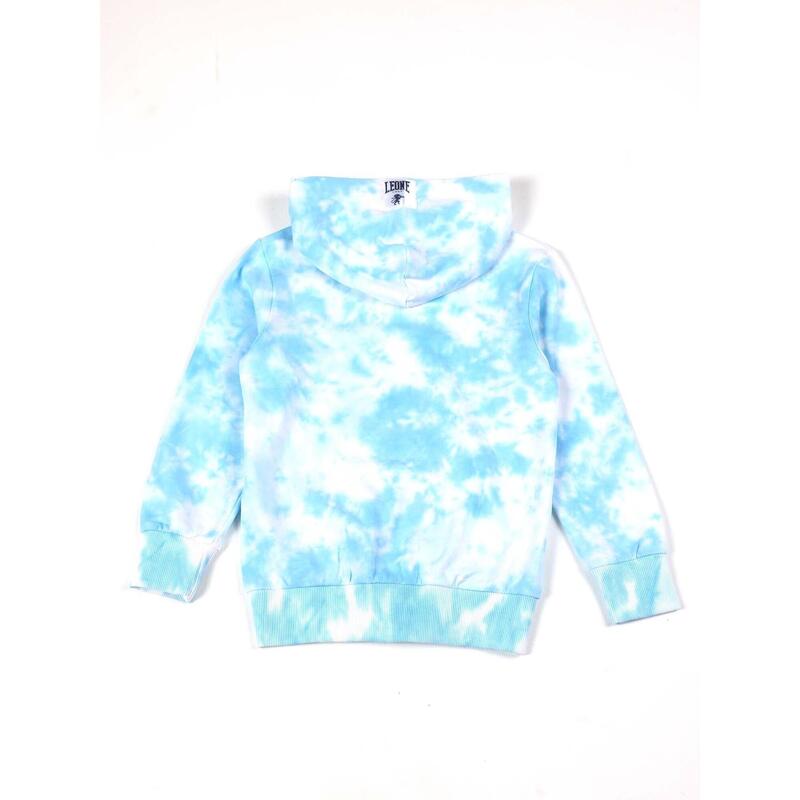 Leone Tie Dye sweatshirt met capuchon zonder rits voor kinderen