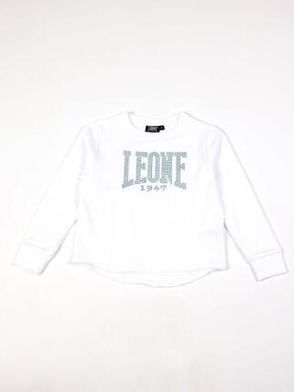 Sweat-shirt à enfiler à col rond pour enfants Leone Bright