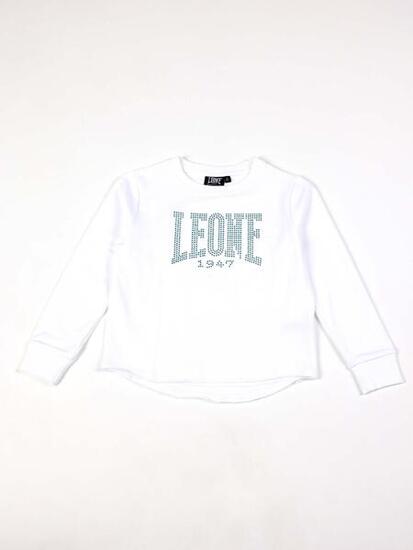 Sweat-shirt à enfiler à col rond pour enfants Leone Bright