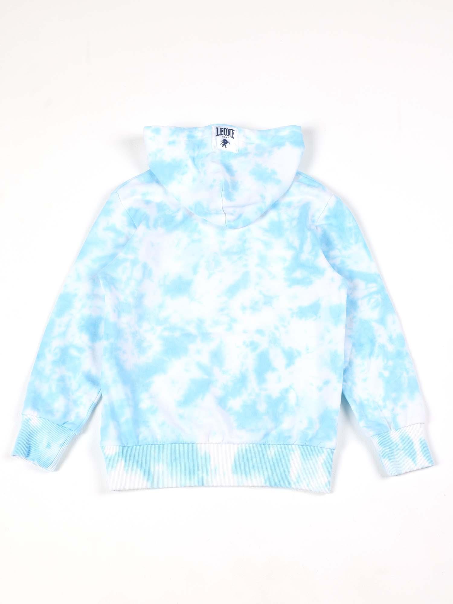 Sweat-shirt à capuche Leone Tie Dye sans sweat-shirt pour enfants 2/3