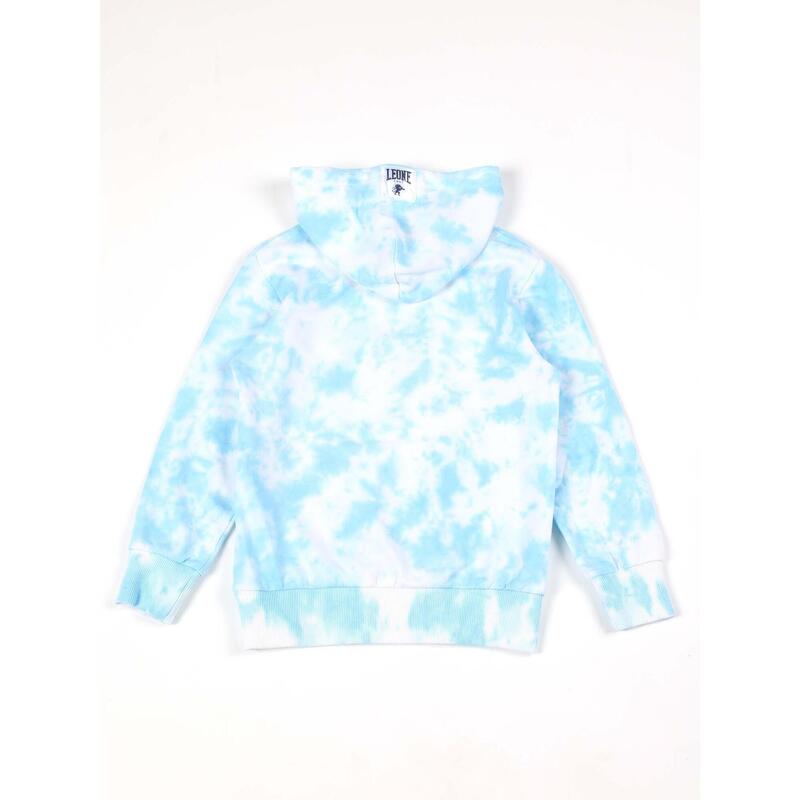 Leone Tie Dye non-sweatshirt pull-on sweatshirt met capuchon voor kinderen