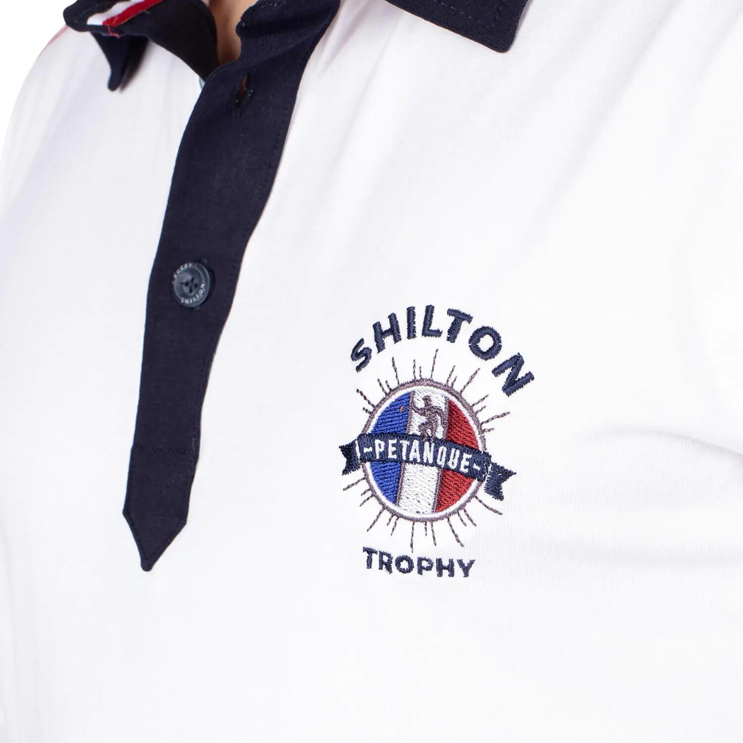 Polo masters de pe?tanque S / Blanc 4/5