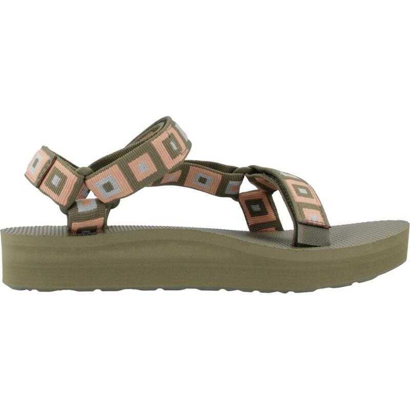 Chanclas Mujer Teva W Midform Universal Verde