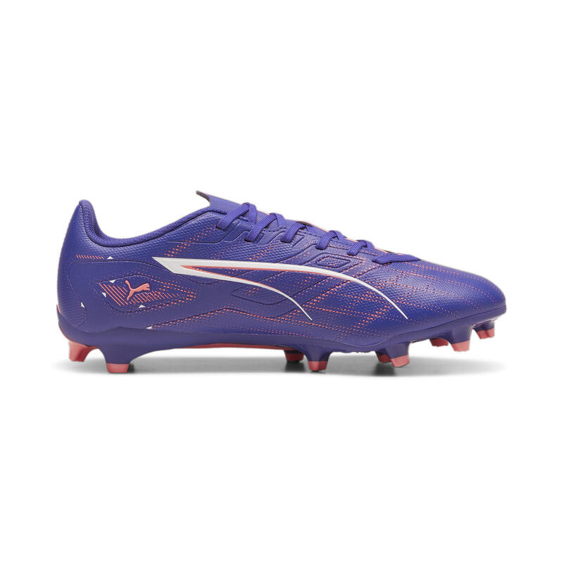 Ghete de fotbal ULTRA 5 PLAY FG/AG PUMA Lapis Lazuli White Sunset Glow Blue Pink