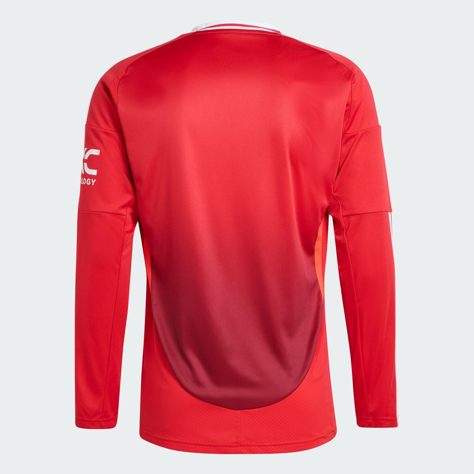 Manchester United 24/25 Thuisshirt met Lange Mouwen 7/7