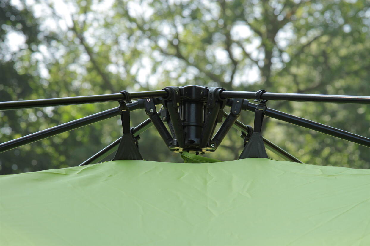 8-Person Fastpitch Instant Cabin Camping Tent with Pre-attached Poles, 1 Minute Instant Setup