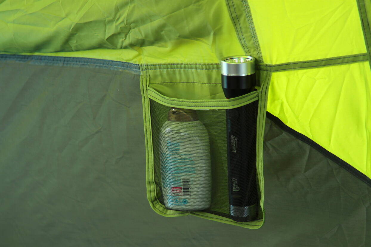 8-Person Fastpitch Instant Cabin Camping Tent with Pre-attached Poles, 1 Minute Instant Setup -  4