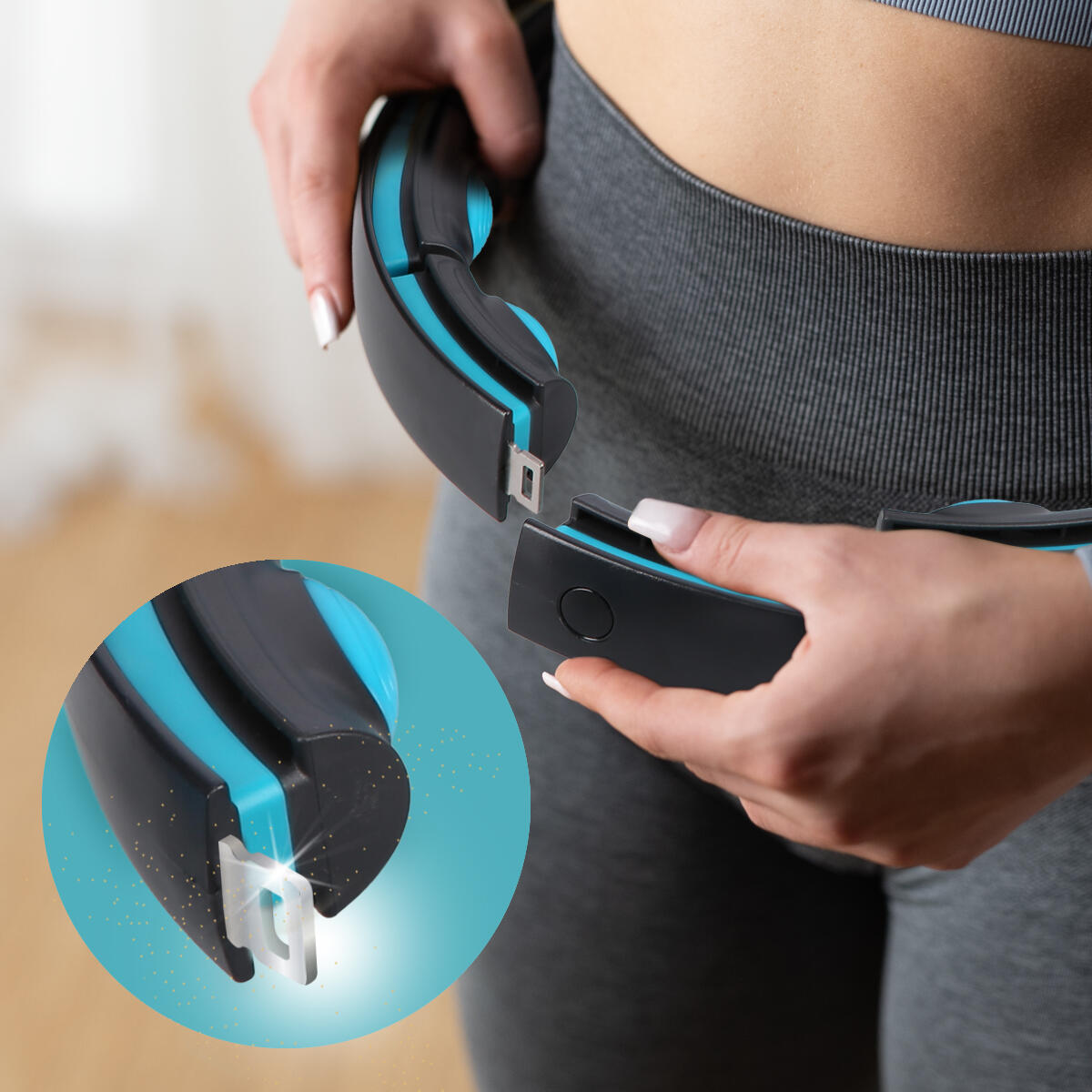 Sada masážní hula hoop se závažím HHM17 4/7