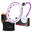 Set hula hoop magnetic HHM17 cu contor HMS + curea de slăbire BR163