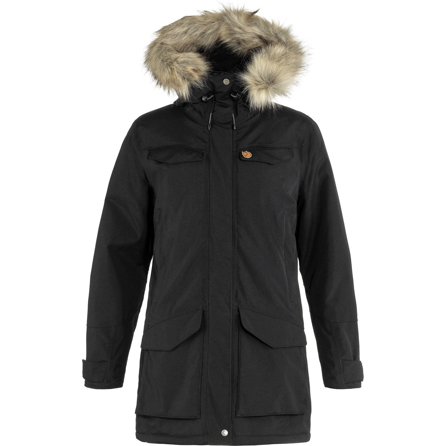 Fjallraven - Doudoune Femme Fjällräven Nuuk Parka - Veste - Gris|noir - Decathlon