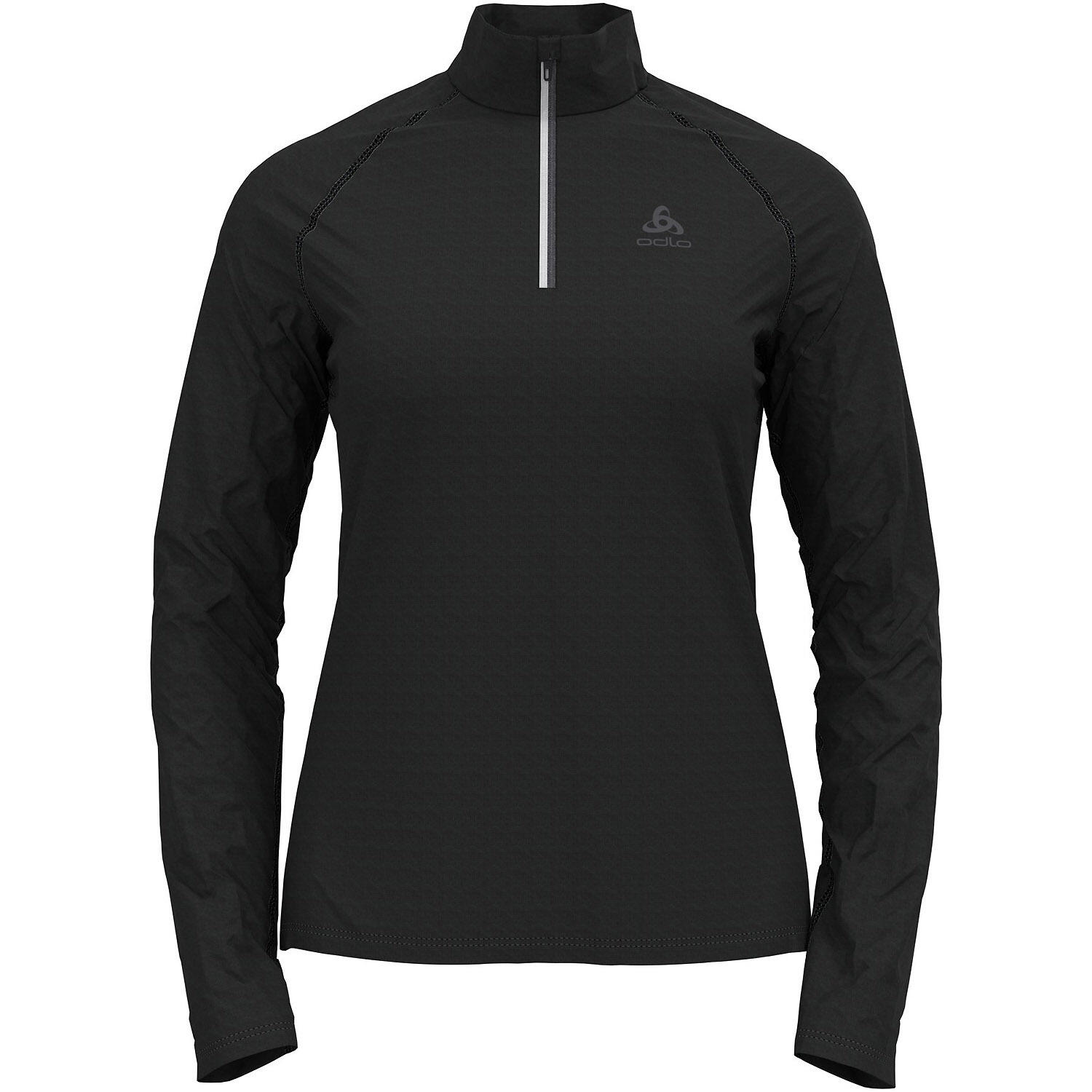 Odlo - Pull À Manches Longues Et Col ½ Zip Besso - Polaire - Gris|noir - 48 Xl - Decathlon