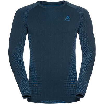Odlo Herren Shirt Performance Warm Eco Baselayer Top Crew Neck L/S 196192