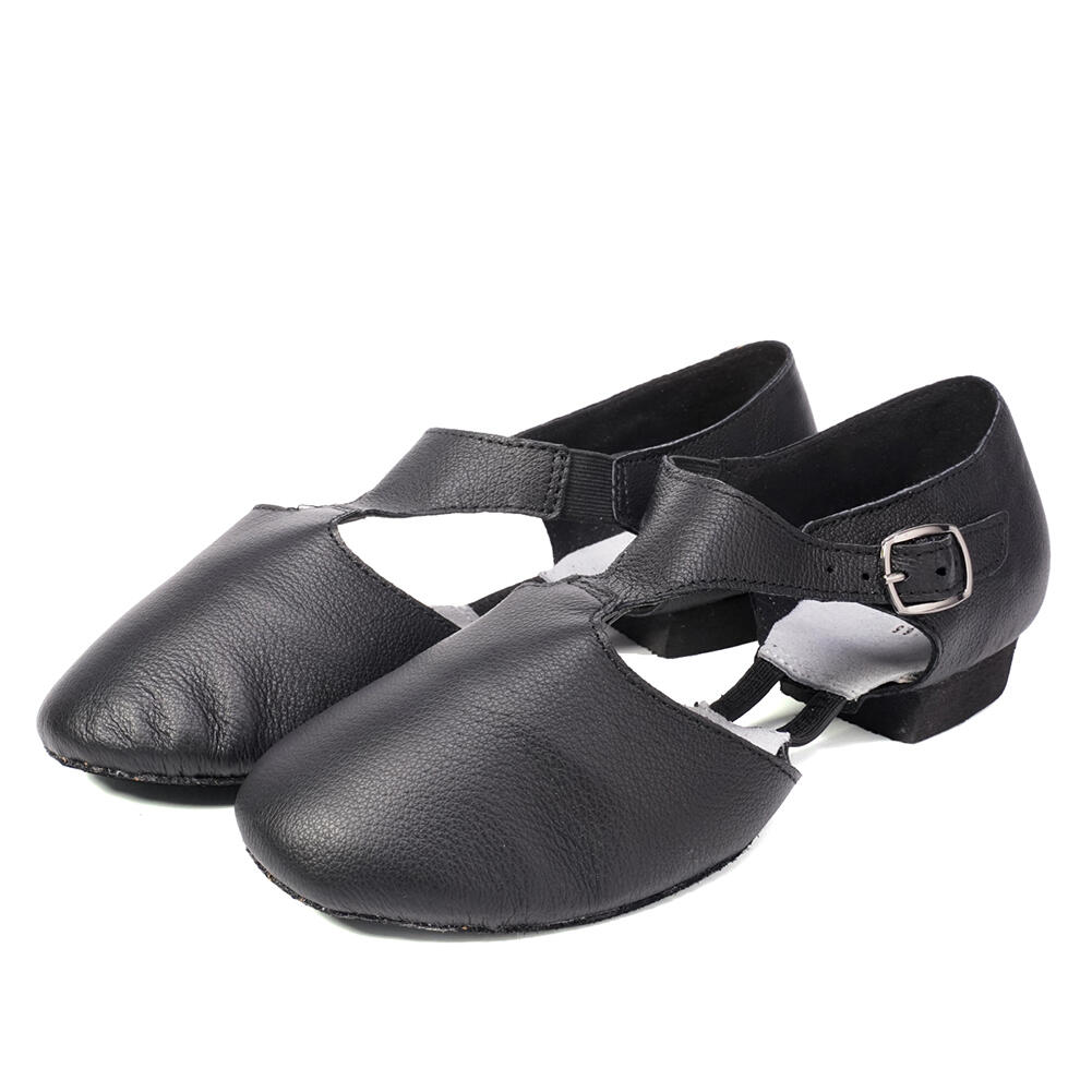 Chaussures d'entraînement de danse jazz en cuir Burtan Barcelona 6/7
