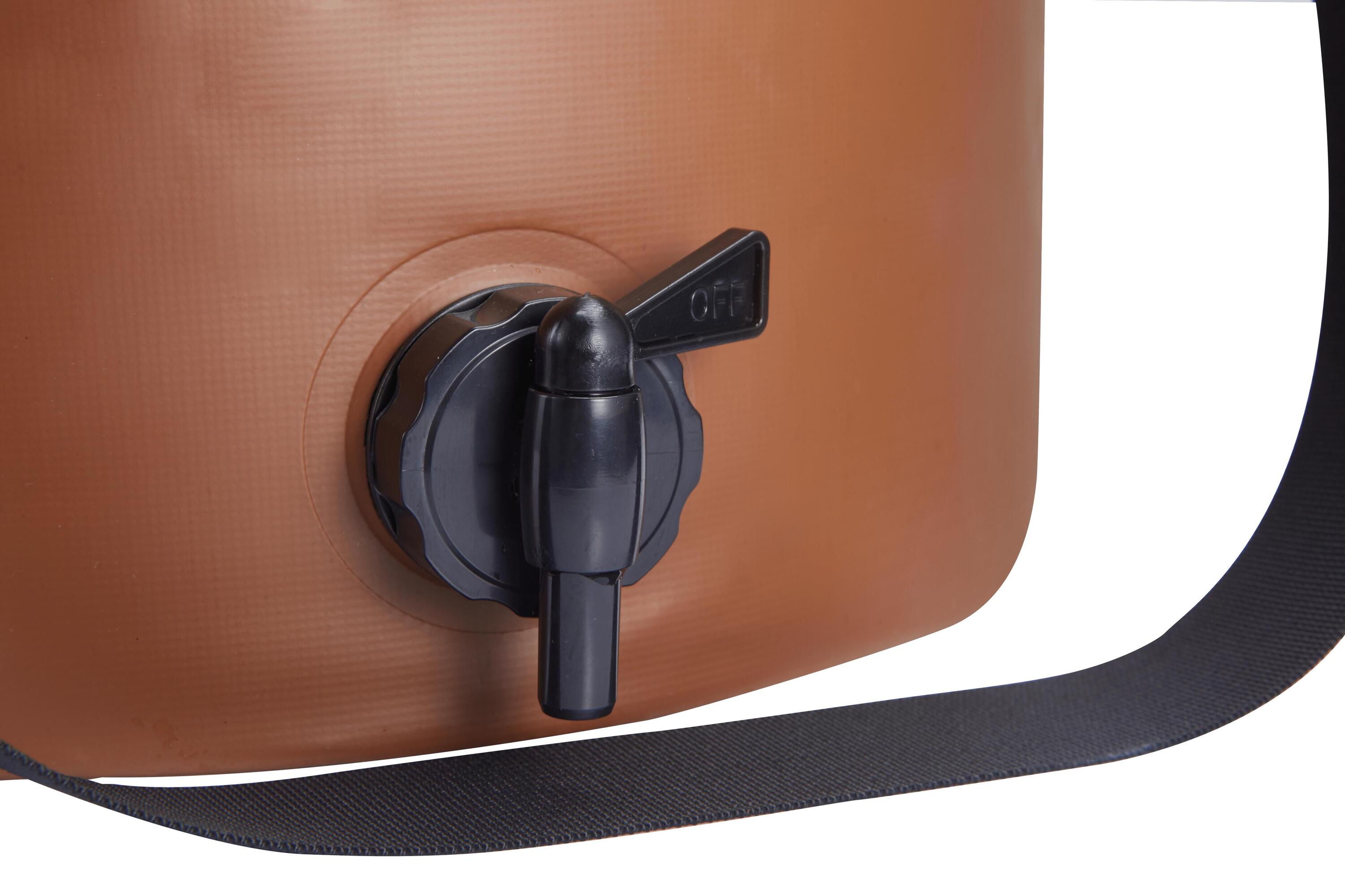 Flex Bucket 20L Faltbarer Camping-Eimer mit Wasserhahn 5/7