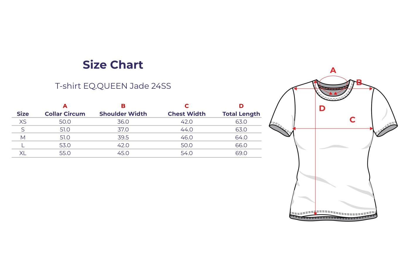 Equestrian Queen Jade 24SS T-shirt met korte mouwen voor dames 5/7