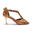 Chaussures de danse ESP11 en bronze - 7.0 cm flare