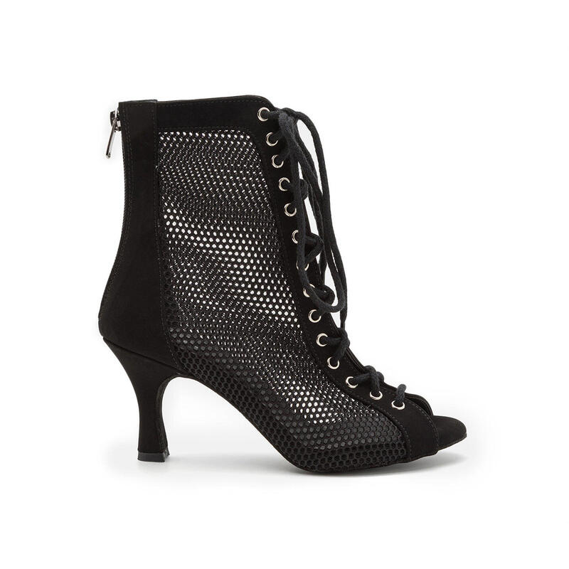 Halley Heels Chaussures de danse en noir - 7.0 cm flare