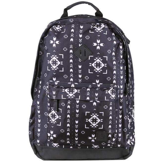 Rucsac FUNDANGO Plain, 24L, Negru/Alb