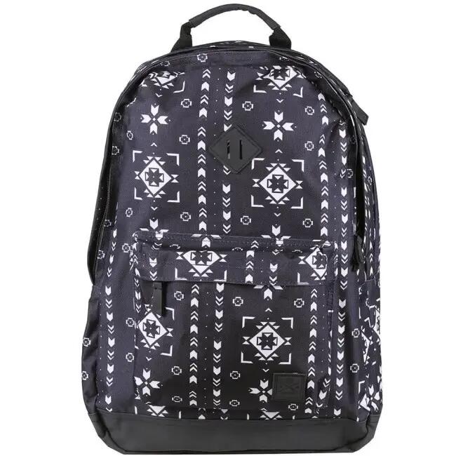 Rucsac FUNDANGO Plain, 24L, Negru/Alb 1/3