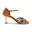 DQ L3M Chaussures de danse en bronze avec strass - 7.0 cm flare