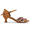 DQ L3M Tanzschuhe in Bronze mit Strass - 5.0 cm flare