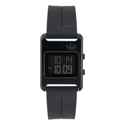 Adidas originals digitaal horloge zwart/zwart aost23568