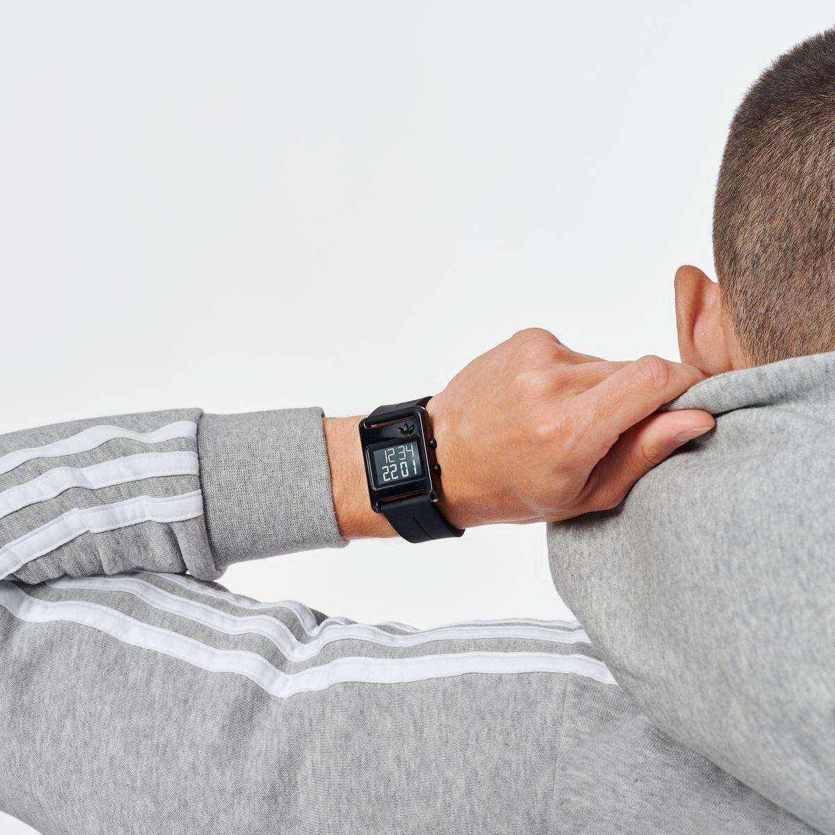 Adidas Originals Digitaal  Horloge Zwart/Zwart AOST23568 4/6