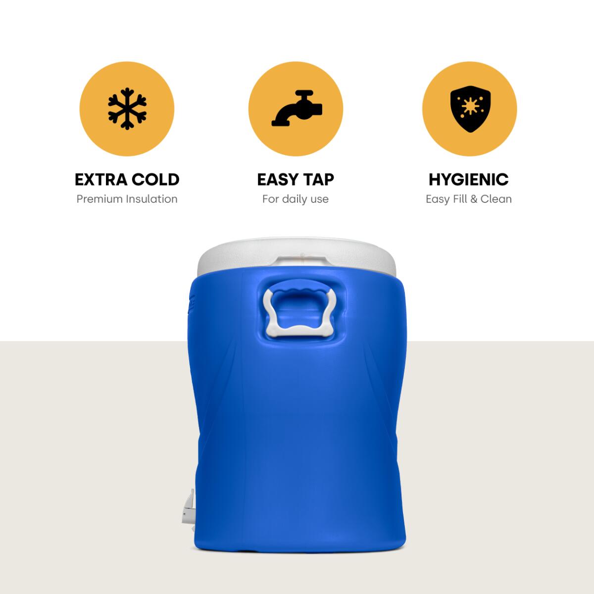 Pinnacle Platino 10 Gallon, Drankkoeler, 40L, Blauw 2/5