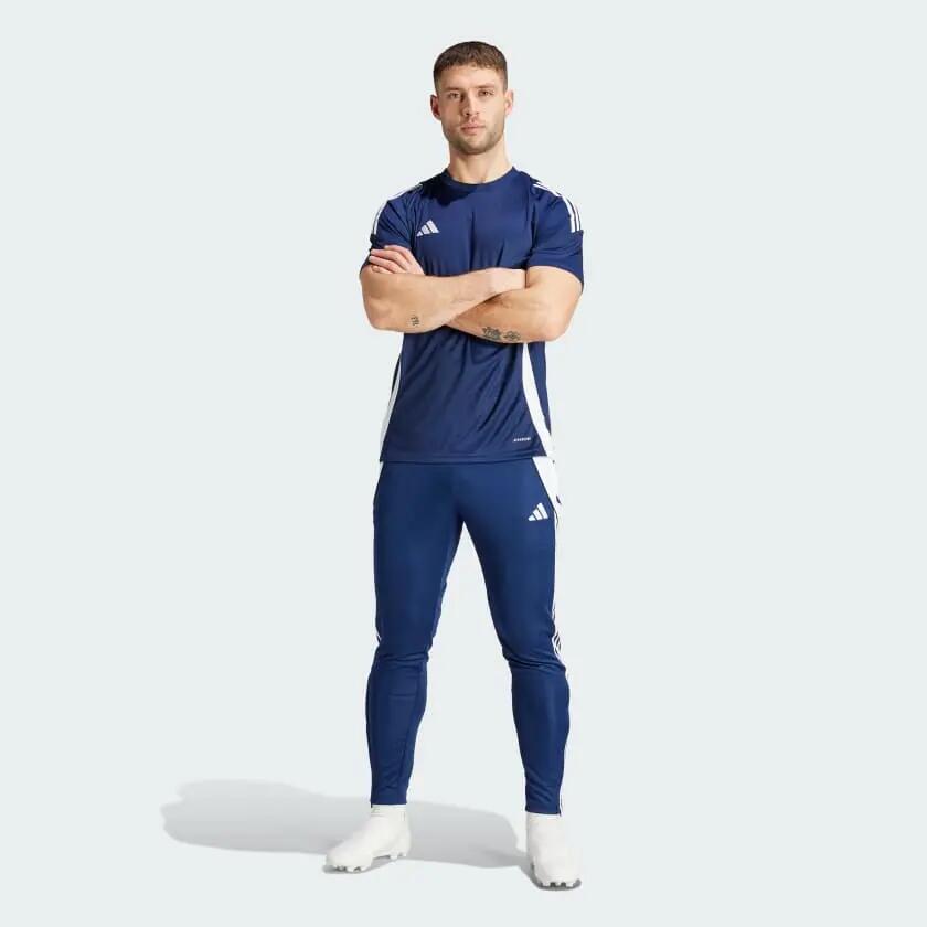 Adidas TIRO24 TRPNT S Men Football Track Pants Blue -  5