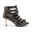 Electra chaussures de danse en noir piton - 7.0 cm flare