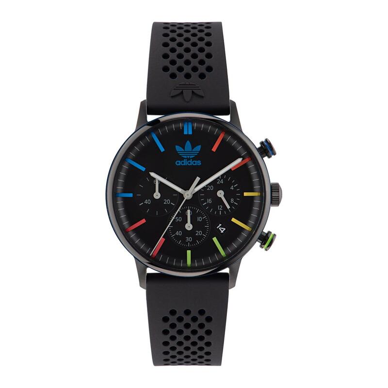 Adidas Originals Chronograaf  Horloge Zwart/Zwart AOSY23021