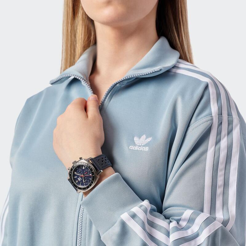 Adidas Originals Chronographe Unisexe Bleu / Bleu AOFH23577