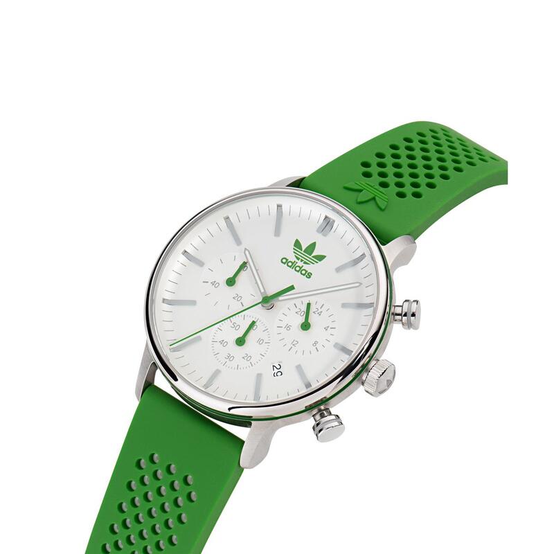 Adidas Originals Chronographe Unisexe Blanc / Vert AOSY23020